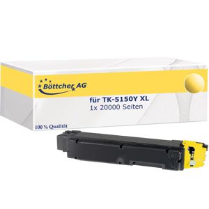 kompatibel für Kyocera TK-5150Y XL 20000 Seiten gelb
