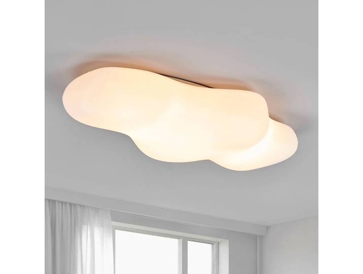 Design plafondlamp EOS, wit / opaal, Woon-/ Eetkamer, Design, plafondlamp design