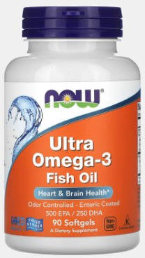 ULTRA OMEGA-3 90 CAPSULAS NOW