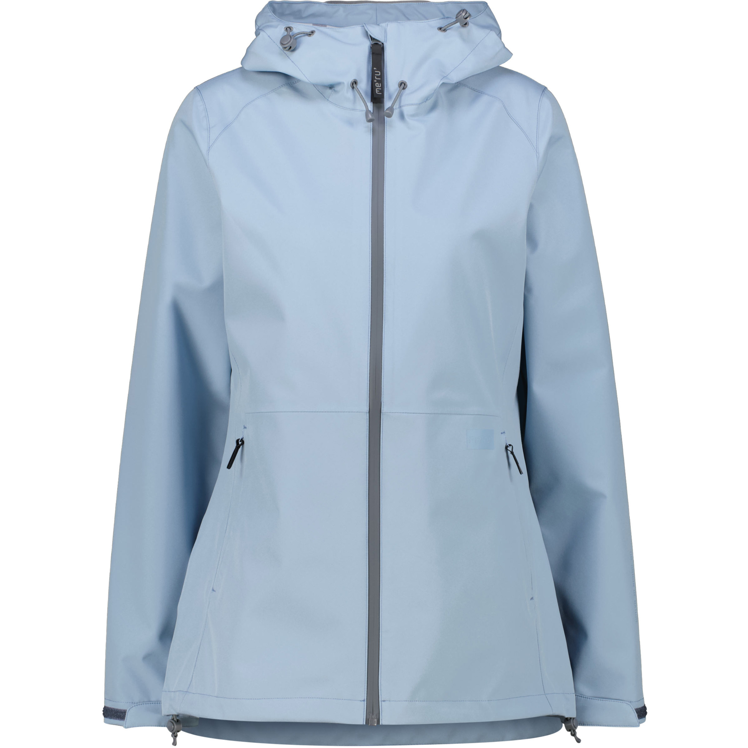 Bergzeit Basics Meru Amarante Damen Regenjacke blau Größe M Trekking Wasserabweisend