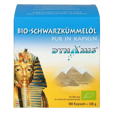 Schwarzkuemmel Aegypt PUR Bio 180 St Kapseln