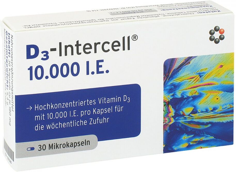 D3-intercell 10000 I.e. Kapseln 30stk