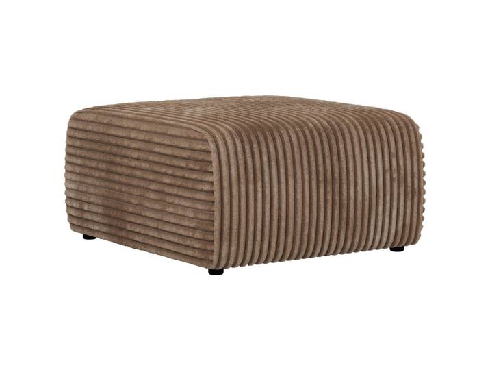 POUF NESSARO - Braun Cord