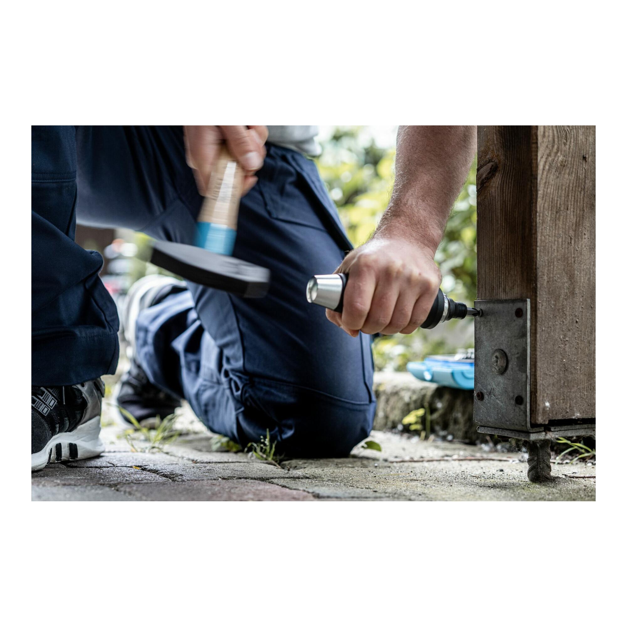 HAZET 2272/23N Bit Schlagschraubendreher-Satz | Sechskant massiv 8 (5/16 Zoll) | Kreuzschlitz Profil PH, Innen-Sechskant Profil, Schlitz Profil, Innen TORX® Profil | Anzahl Werkzeuge: 23)