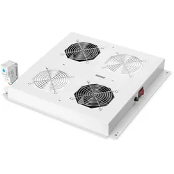 DIGITUS Dachlüftereinheit, 2 Lüfter, grau für Unique, Unique Light, Unique Server-N