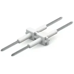 Wago 2061-902/034-000 Verbindungselement,Rastermaß 6 mm,2-polig,weiß 2061902034000  - 300 Stück