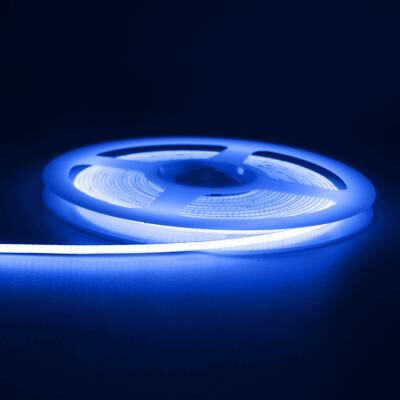 Trendy Discount Goods Ultra Thin Colorful COB LED Strip Light, High Density Flexible Tape For Car, Room Decor, DIY Lighting blue 5m