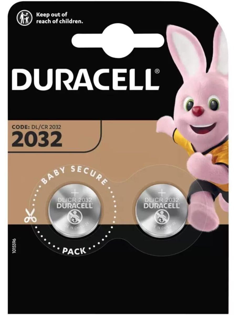 Duracell CR2032 Knopcelbatterij Lithium 3V, 2 stuks