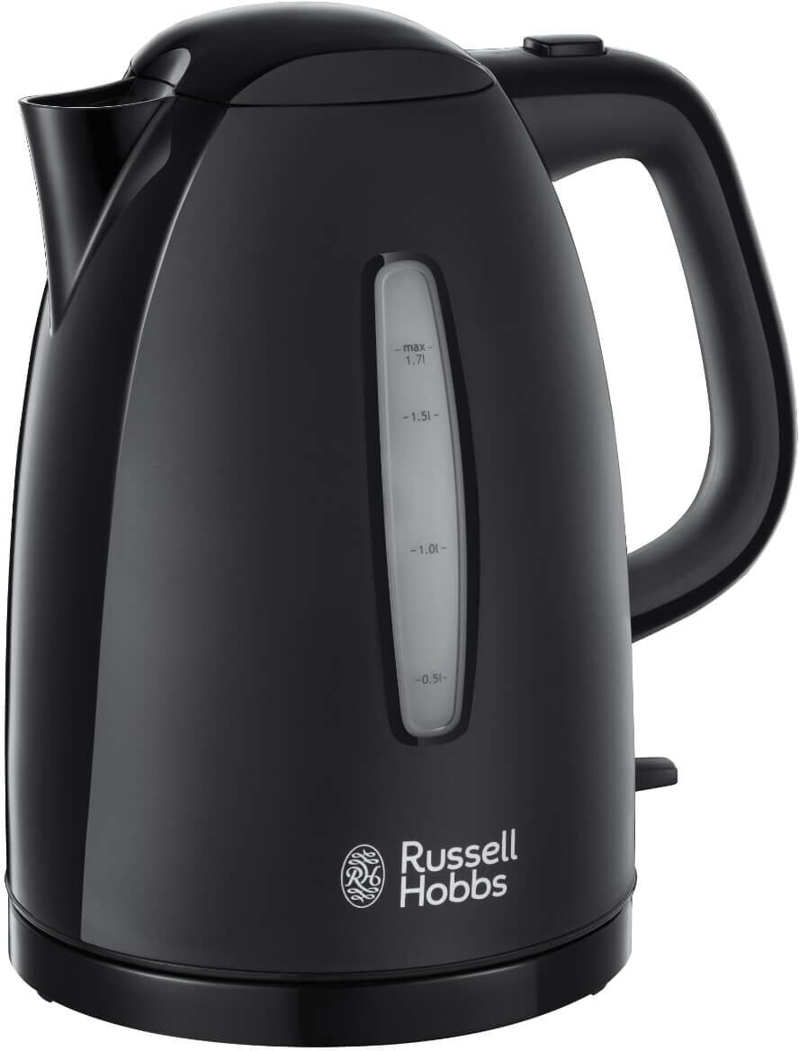Russell Hobbs Textures 1.7 Litre Jug Kettle - Black