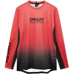 Oakley, Herren, Velotrikot, Maven Coast L/S Trikot 2.0 (S), Mehrfarbig, Schwarz, S
