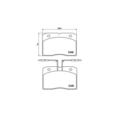 MAGNETI MARELLI Bremsbelagsatz, Scheibenbremse 363700506003 für SATURN