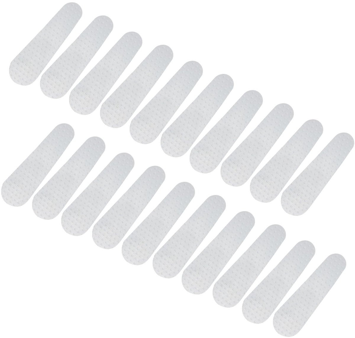 50 stuks Antislip Hanger Strips - Zelfklevende Siliconen Kledinghulp - Transparant