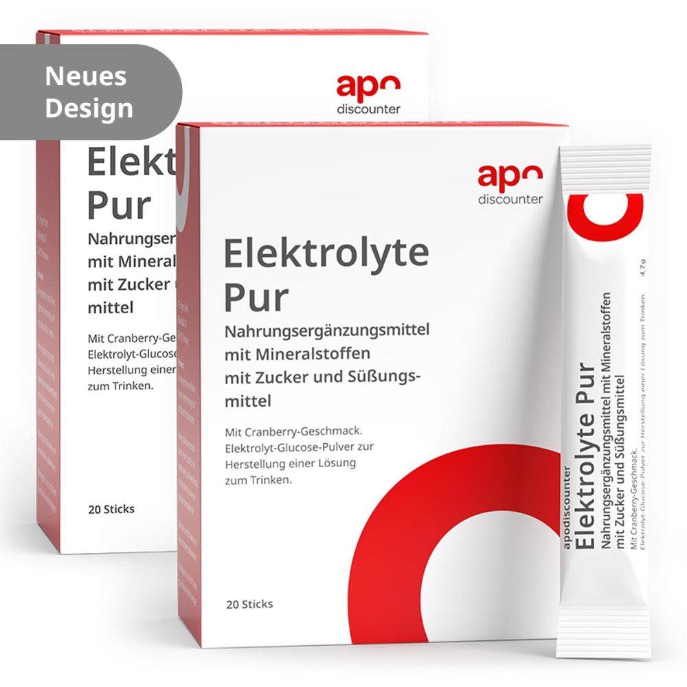 apo.com Group GmbH Elektrolyte Pur Sticks von apodiscounter 08103115