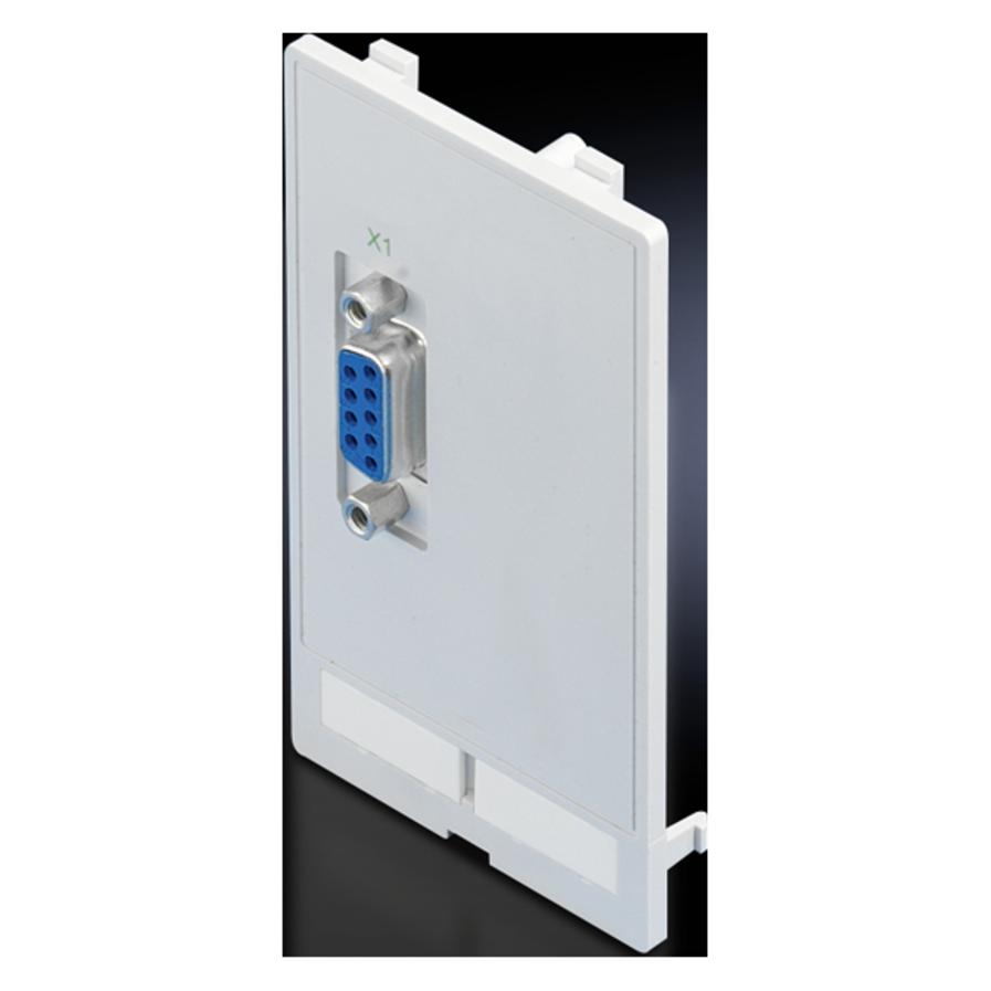 Rittal Schnittstellen-Einsatz SUB-D9 Bu/Bu 2482510 (2482510)