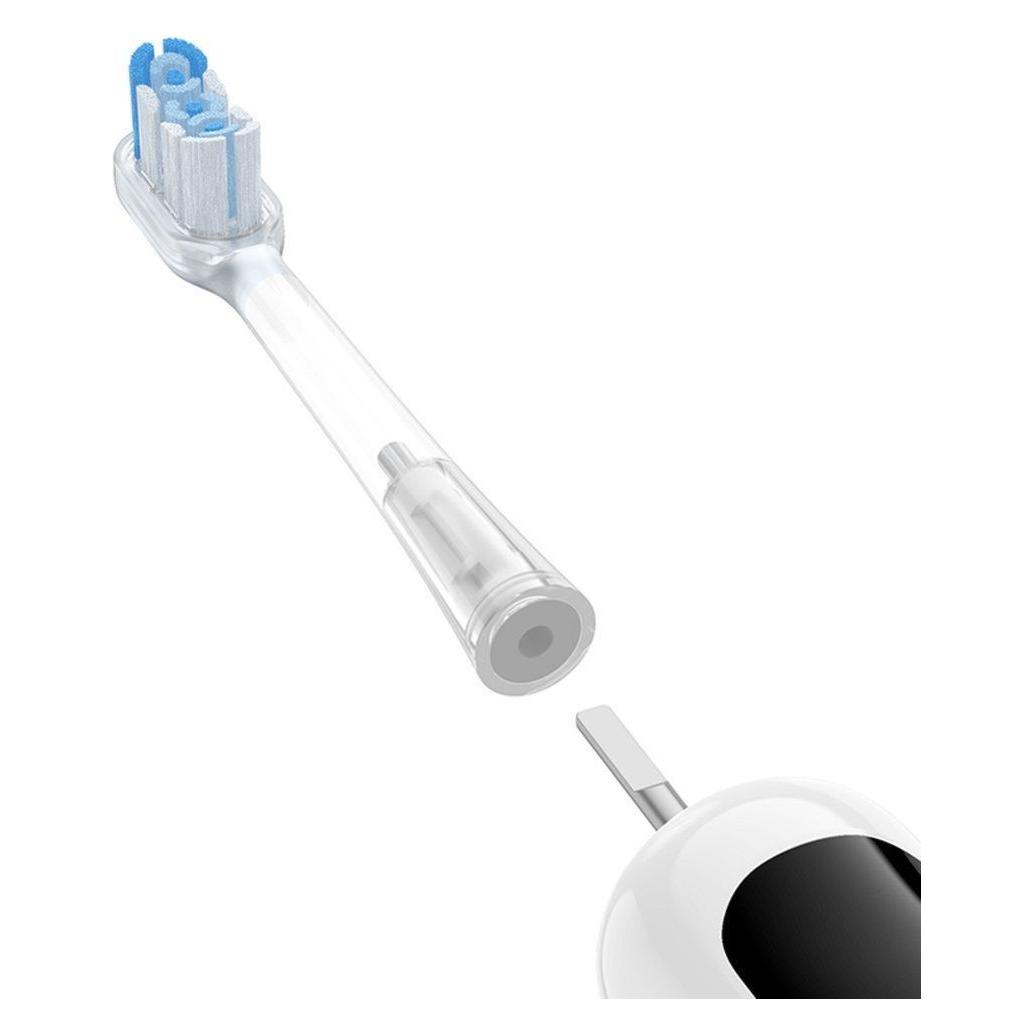 Hoco Sonstige Zahnbürstenköpfe HP64: 1x weich, 1x hart, weiss (2x) (6942007672795)