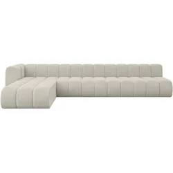 ECKSOFA modulares Sofa Darnel-L3 - 387x177x70 cm Creme