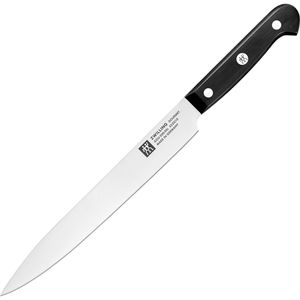 Zwilling Fleischmesser Gourmet 36110-201-0, 20 cm Edelstahlklinge mit glattem Schliff und Kunststoffgriff