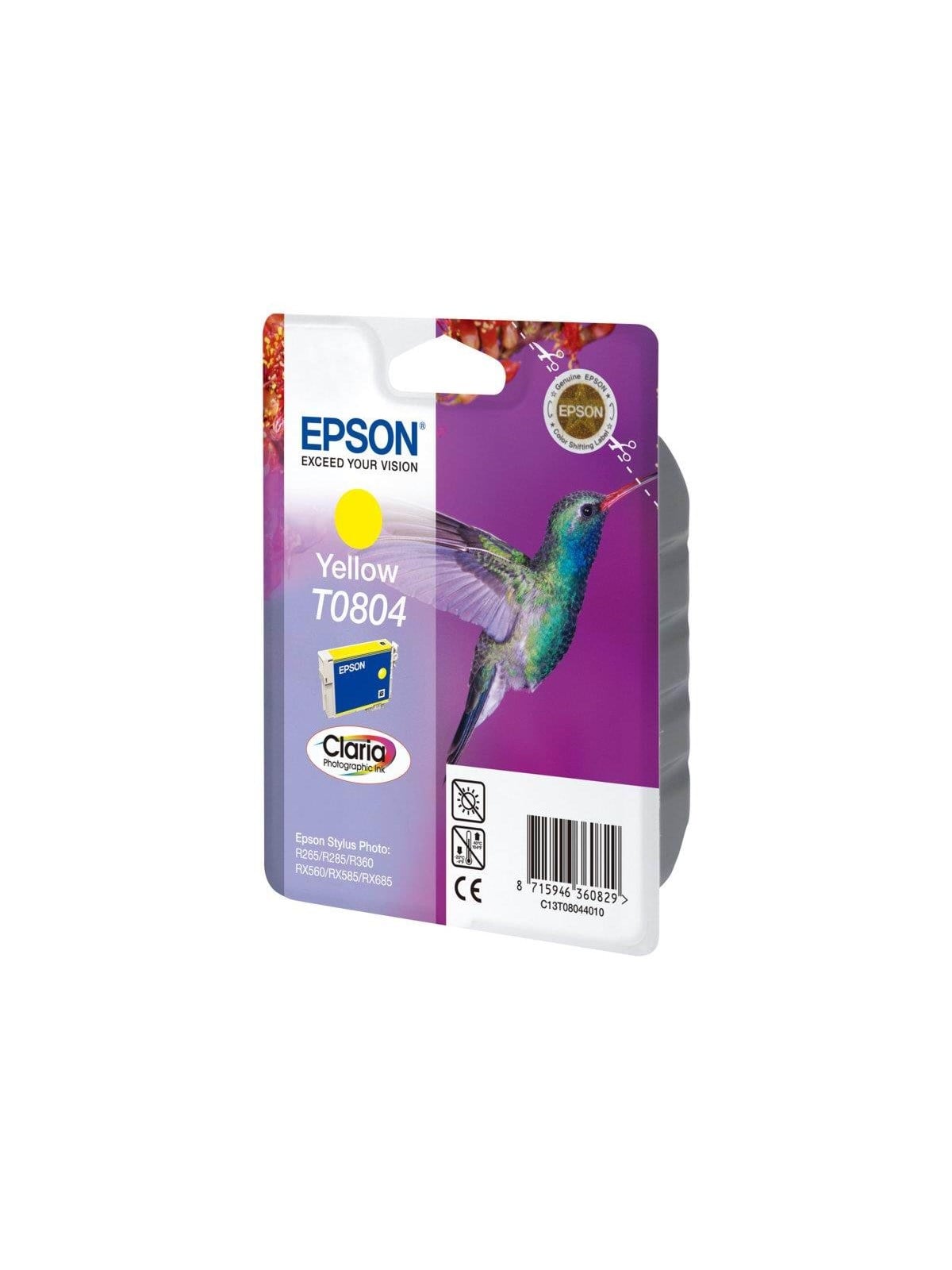 Epson T0804 Yellow - Tintenpatrone Gelb
