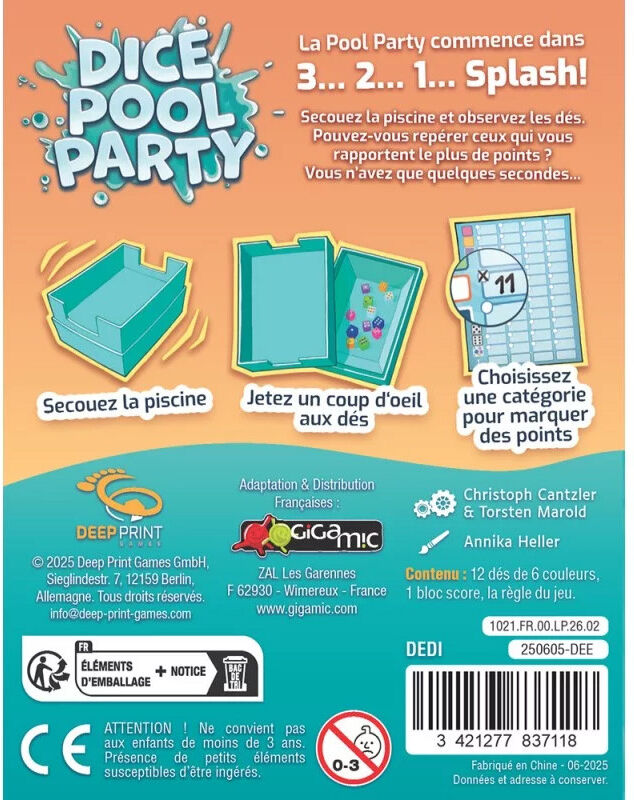 Deep Print Games Dice Pool Party