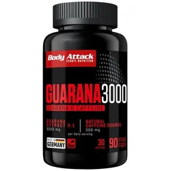 Body Attack - Guarana 3000 Caps - 90 Kapseln
