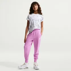 NIKE Sportswear Club Fleece High-Waist Jogginghose Mädchen 503 - lt magenta/lt magenta/white XL (156-166 cm)