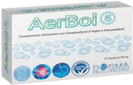 DOGMA HEALTHCARE Srl AERBOL5 Integratore 30 Capsule - Integratore Alimentare per il Benessere