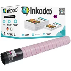 Inkadoo, Toner, Toner kompatibel zu Konica Minolta A11G351 / TN-216M Toner, magenta Magenta (M)