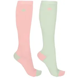 Qhp, Damen, Sportsocken, Lucky Start, Grün, Rosa