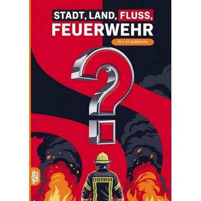 Stadt, Land, Fluss, Feuerwehr, Taschenbuch von Grübelgold Rätselhefte, Grübelgold, 978-3-693-19343-3