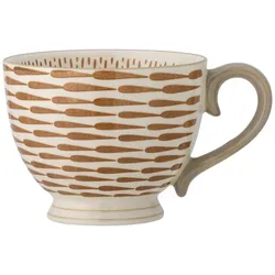 Bloomingville Maple Becher, Steingut, Ø 11xH9 cm, orange