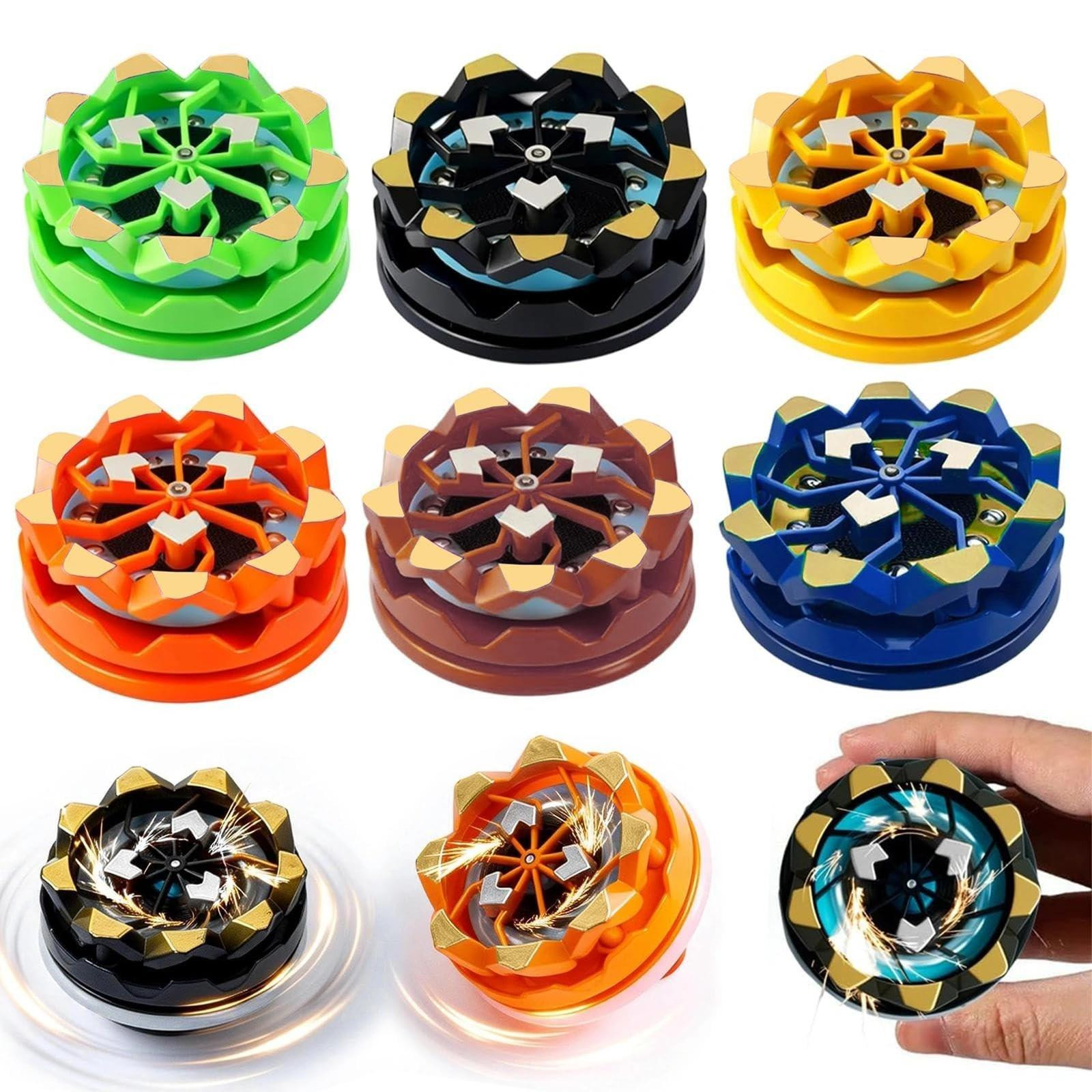 Set van 6 Premium Spinners voor Kinderen, Speelgoed en Cadeaus