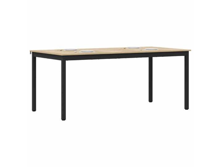 41274& Grande Table - Table de salle à manger - Table de Repas - / Table de repas 2 pcs 180x90x75 cm