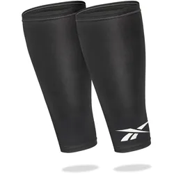 Reebok Kompressions-Waden Sleeves (2 Stk.) - Schwarz - L/XL