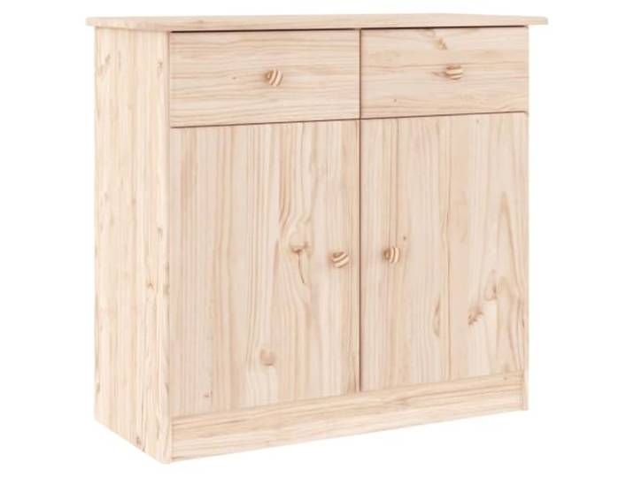 vidaXL Sideboard ALTA 77x35x73 cm Massivholz Kiefer