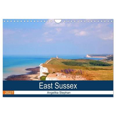 East Sussex (Wandkalender 2027 DIN A4 quer), CALVENDO Monatskalender