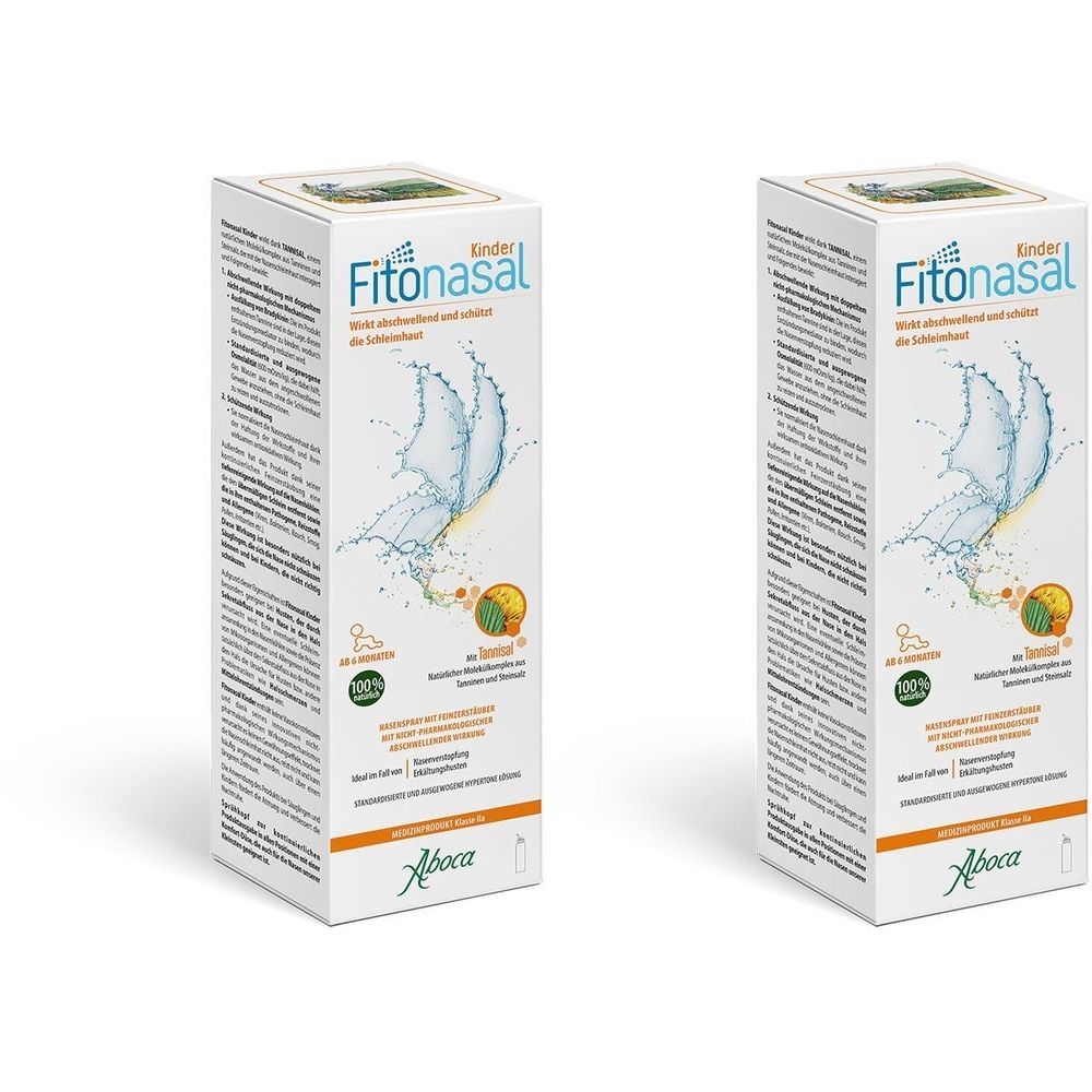 2x Fitonasal Kinder Nasenspray 2x125 ml