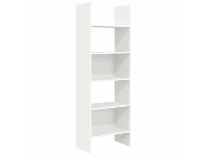 Remise Étagère à domicile - Blanc - Bibliothèque contemporaine - Blanc - 60x35x180cm - Bois d'ingénierie_kjm50w