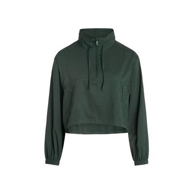 Windbreaker "Girlfriend Collective Hummingbird Windbreaker", Damen, Gr. XS, grün (moss), 100% Polyester, GIRLFRIEND COLLECTIVE, unifarben, normal, amerikanischer Ausschnitt, Jacken Windbreaker