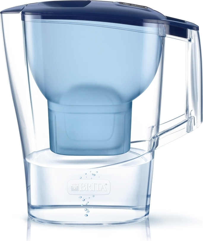 BRITA Aluna Cool Blau Tafelwaterfilter met BRITA Memo indicator, 2,4 liter