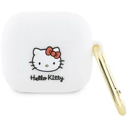 Hello Kitty Silicone 3D Kitty Head - Hülle für AirPods 3 (weiß)