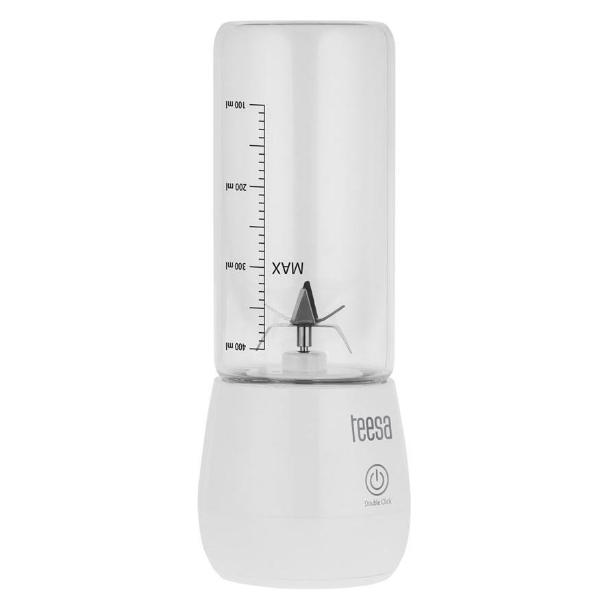 Teesa Akku-Mixer Glasbecher 450ml 100W 6 Messer (100 W) (TSA3543)
