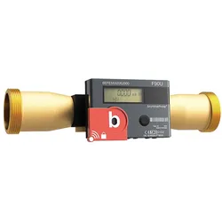 Kompakt-Ultraschallwärmezähler F90U3, Funk, Qp 10 m2, DN40, 300mm