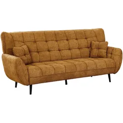 Sofa 3 Sitzer HARPER MORTA (BHT 221x103x100 cm) - Bezug: Stoff - BHT 221x103x100 cm