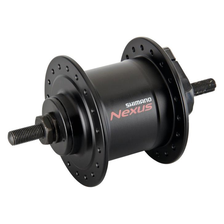 Shimano Nabendynamo NEXUS DH-C3000 100 m V-Brake 36-Loch 6V/1.5W Mutterverschlus (Felgenbremse) (EDHC30001NDNL)