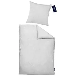 HECHTER PARIS Bettwäsche uni Baumwoll Musselin Einzelbett, 2tlg.