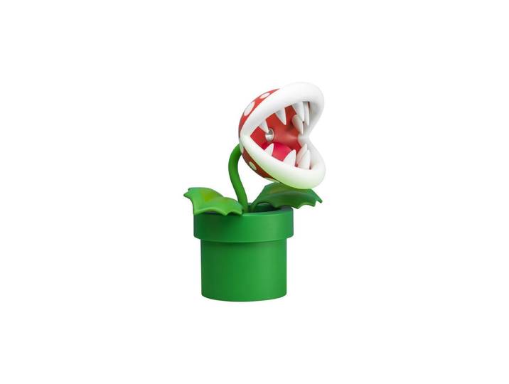 Lampe Décorative Led Usb Paladone Piranha Plant Super Mario Tête Flexible 33 Cm