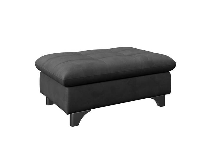 Livetastic Hocker, Anthrazit, Metall, quadratisch, 108x46x108 cm, Stoffauswahl, Wohnzimmer, Sessel, Hocker, Sitzhocker