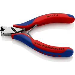 Knipex, Bolzenschneider + Seitenschneider, Elektronik-Vornschneider (115 mm)