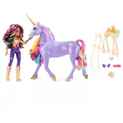 Einhorn-Akademie: Leuchtstern-Einhorn und Sophia-Puppe
