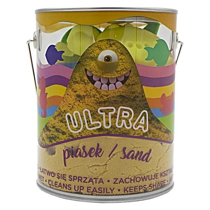 EPEE Sand UltraSand 900g Dose 4 grosse Formen 2 Werkzeuge gelbes Meeresleben (0425492592)